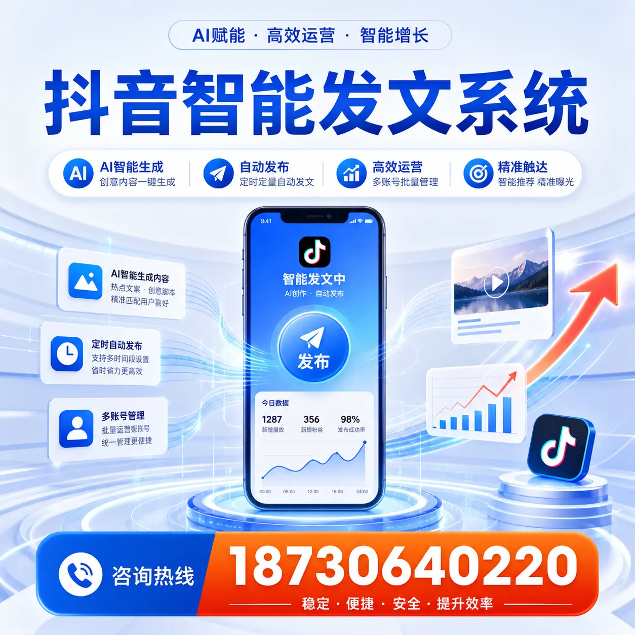 如何通过抖音智能发文系统提升 滨州 企业的市场竞争力